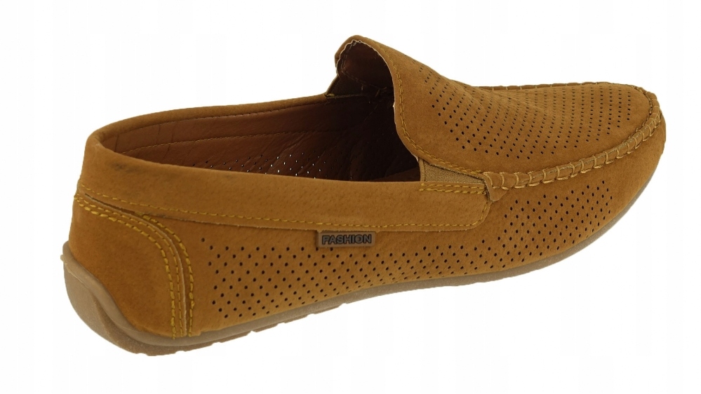 MOKASYNY AŻUROWE MĘSKIE LETNIE PRZEWIEWNE PANTOFLE Kod producenta 10473