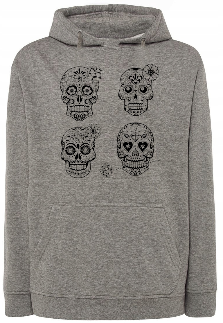 Pánská mikina s potiskem Lebka Lebky vel. 3XL