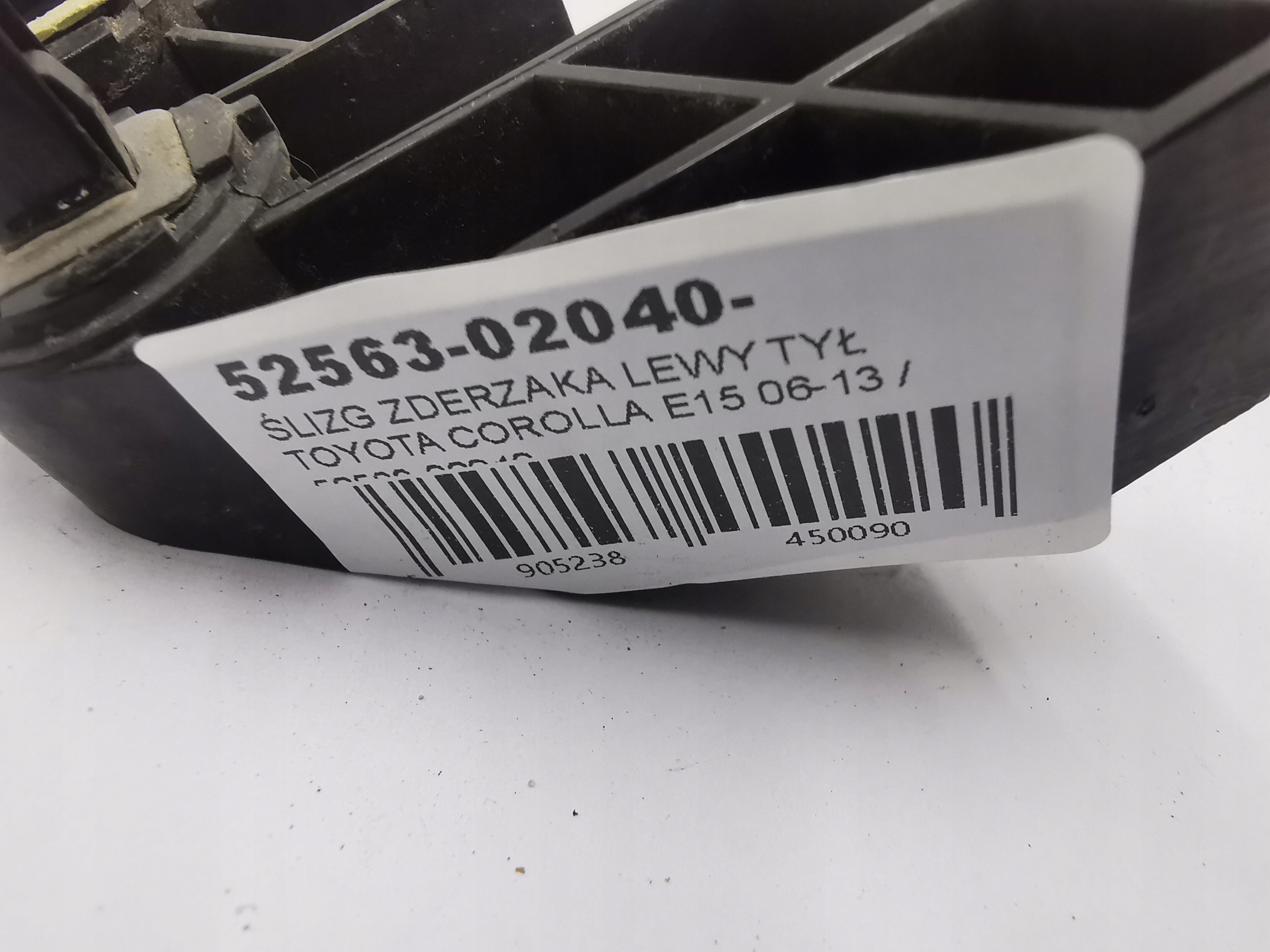 bumper bracket left rear part TOYOTA COROLLA E15 06-13 / 52563-02040