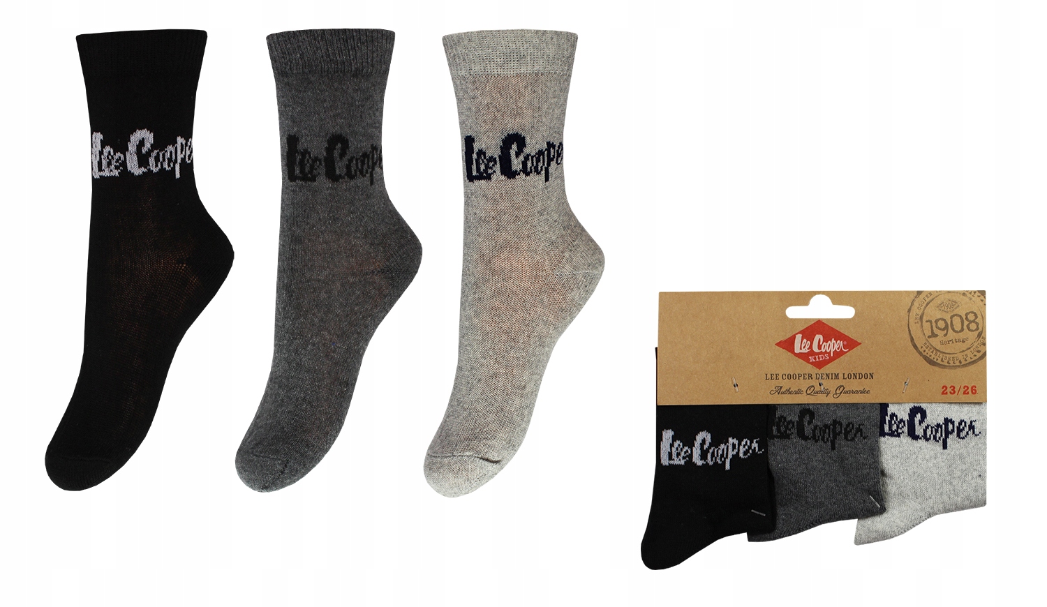 

Lee Cooper Skarpetki Dla Dziecka 3-PAK 23/26