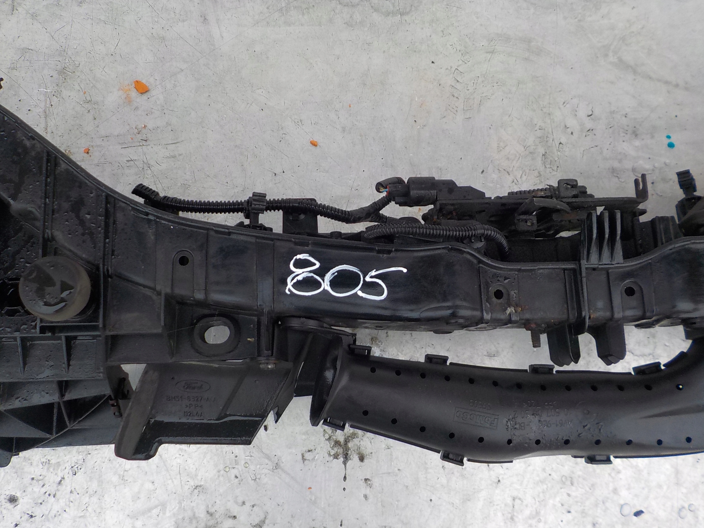 805 FORD FOCUS III MK3 support panel for radiators sider OKULAR