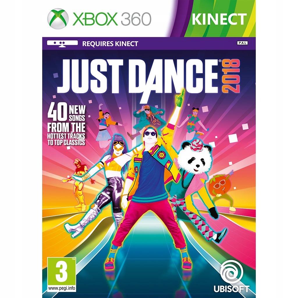JUST DANCE 2018-ЦИФРОВАЯ ИГРА-XBOX 360-KINECT DANCE