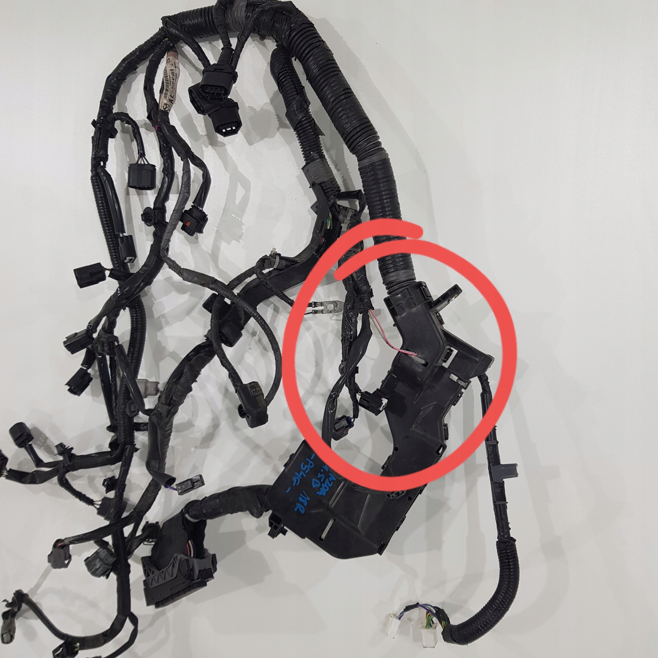 wiring bundle MAZDA 2 1.5 petrol P5 P54G