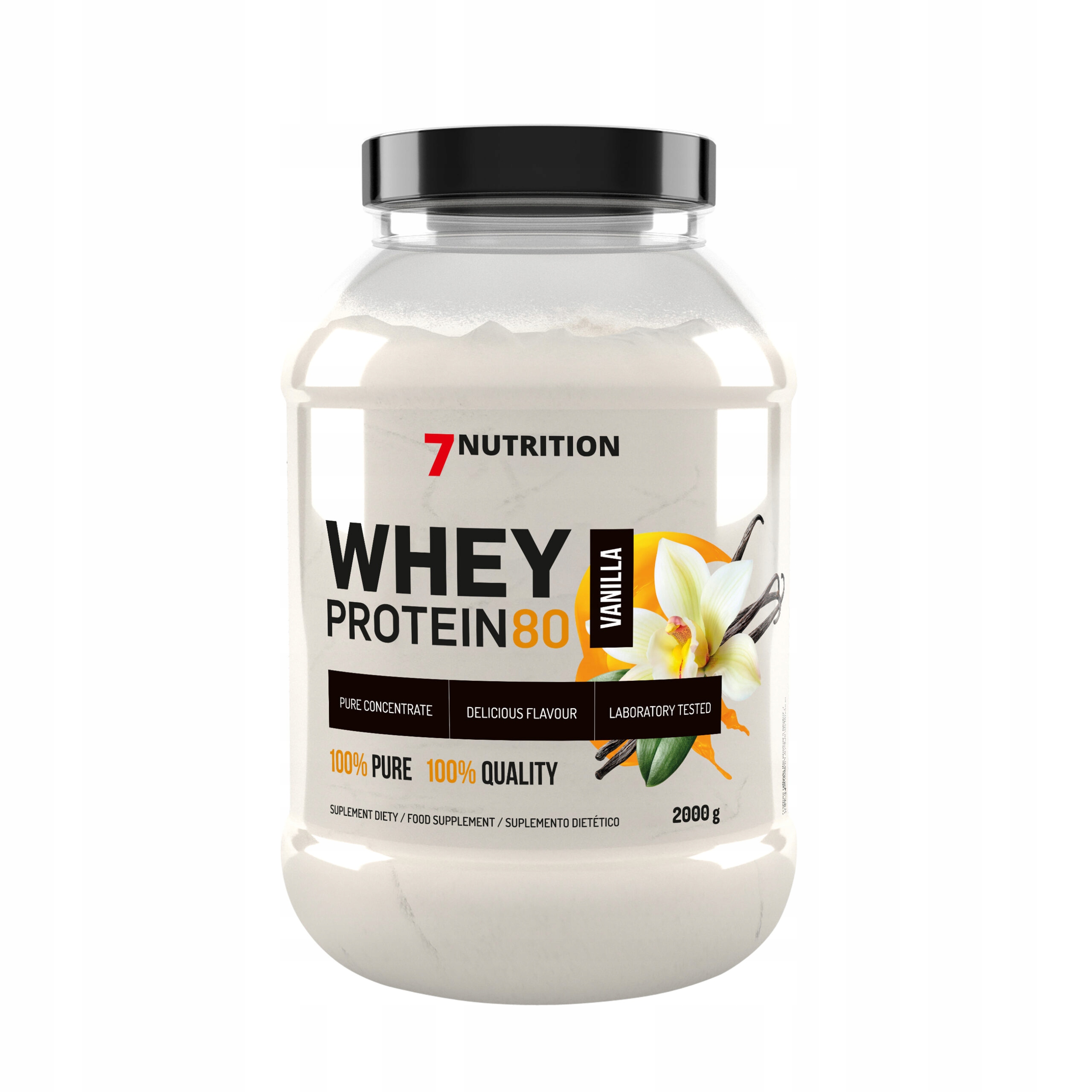 7NUTRITION Whey Protein 80 2000 g Wpc Protein