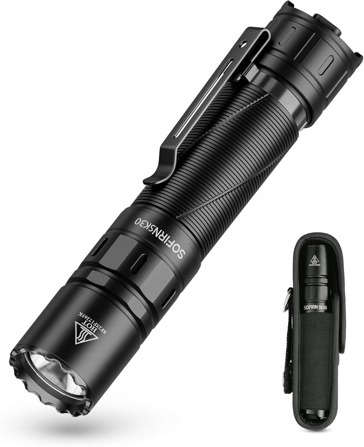 Sofirn SK30 Latarka Led 3000lm Usb-c IPX8 Akumulator Taktyczna Edc