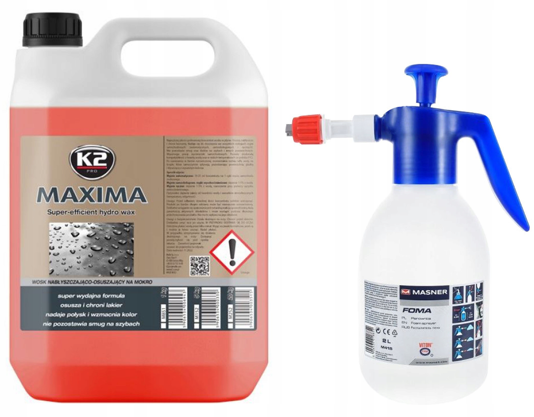 K2 MAXIMA HYDROWOSK 5л + пенопласт 2л