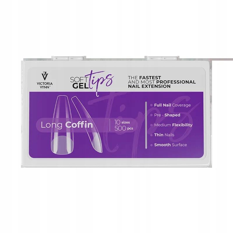 Tipsy Balerína Victoria Vynn Long Coffin (500 szt.op), dlouhý