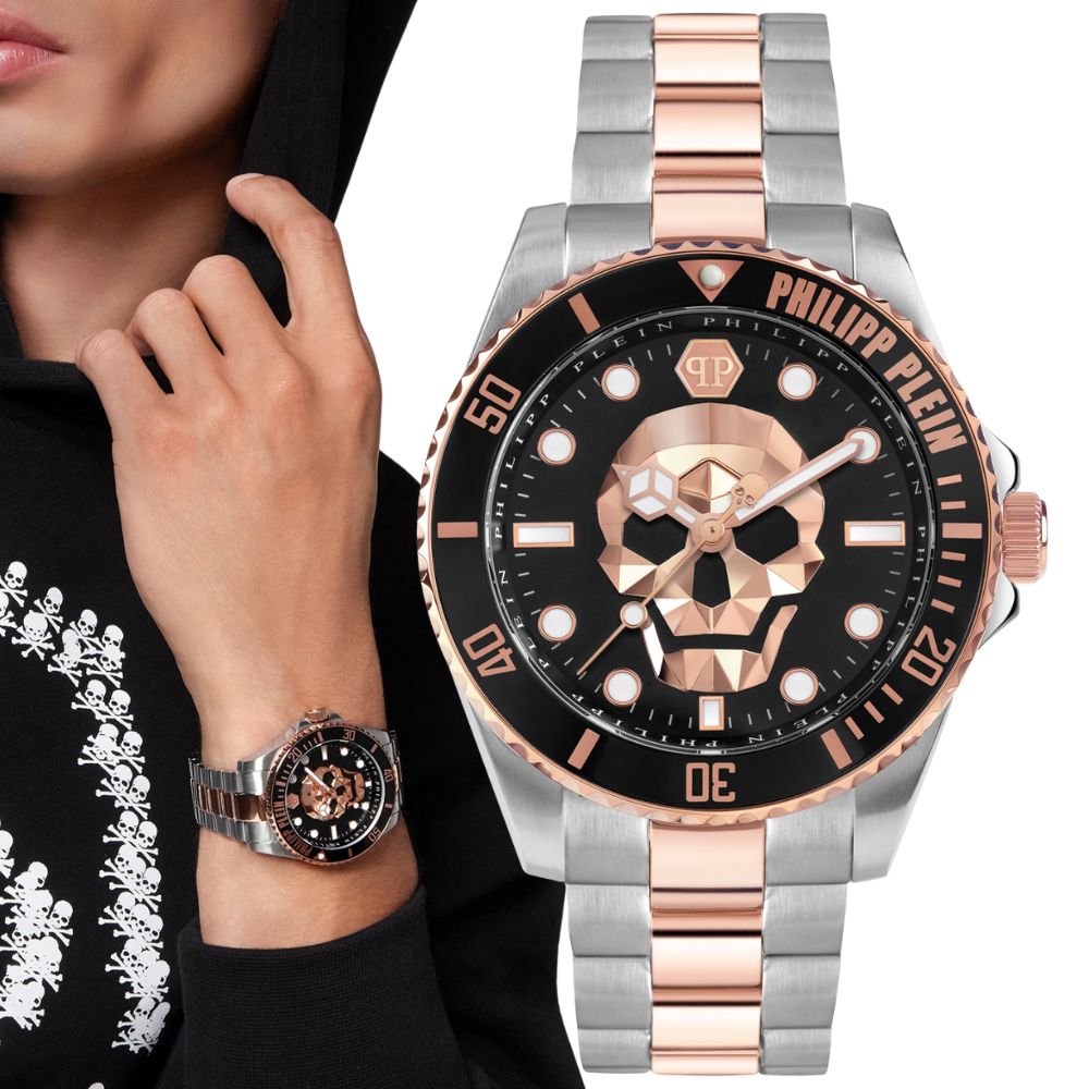 Nowy Zegarek Philipp Plein PWOAA0822 The $kull Diver