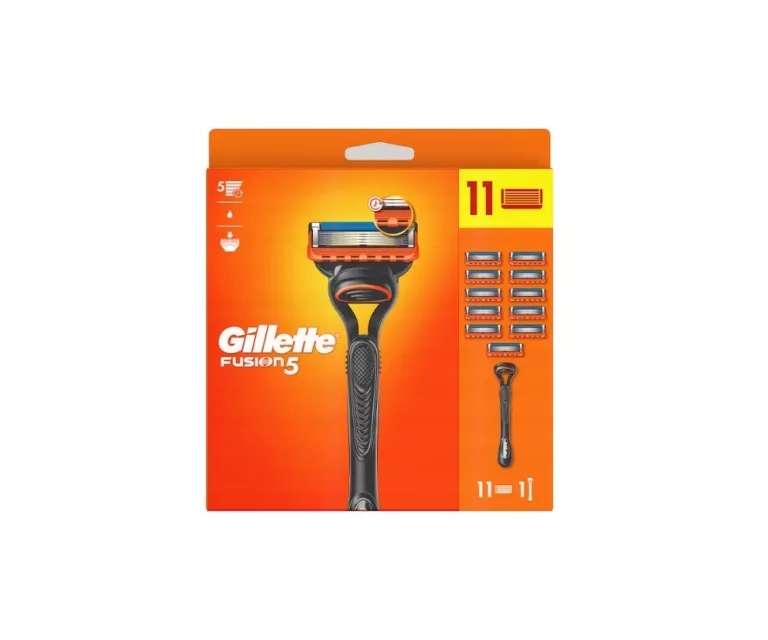 Gillette Fusion 5 MASZYNKA+11 Wkładów