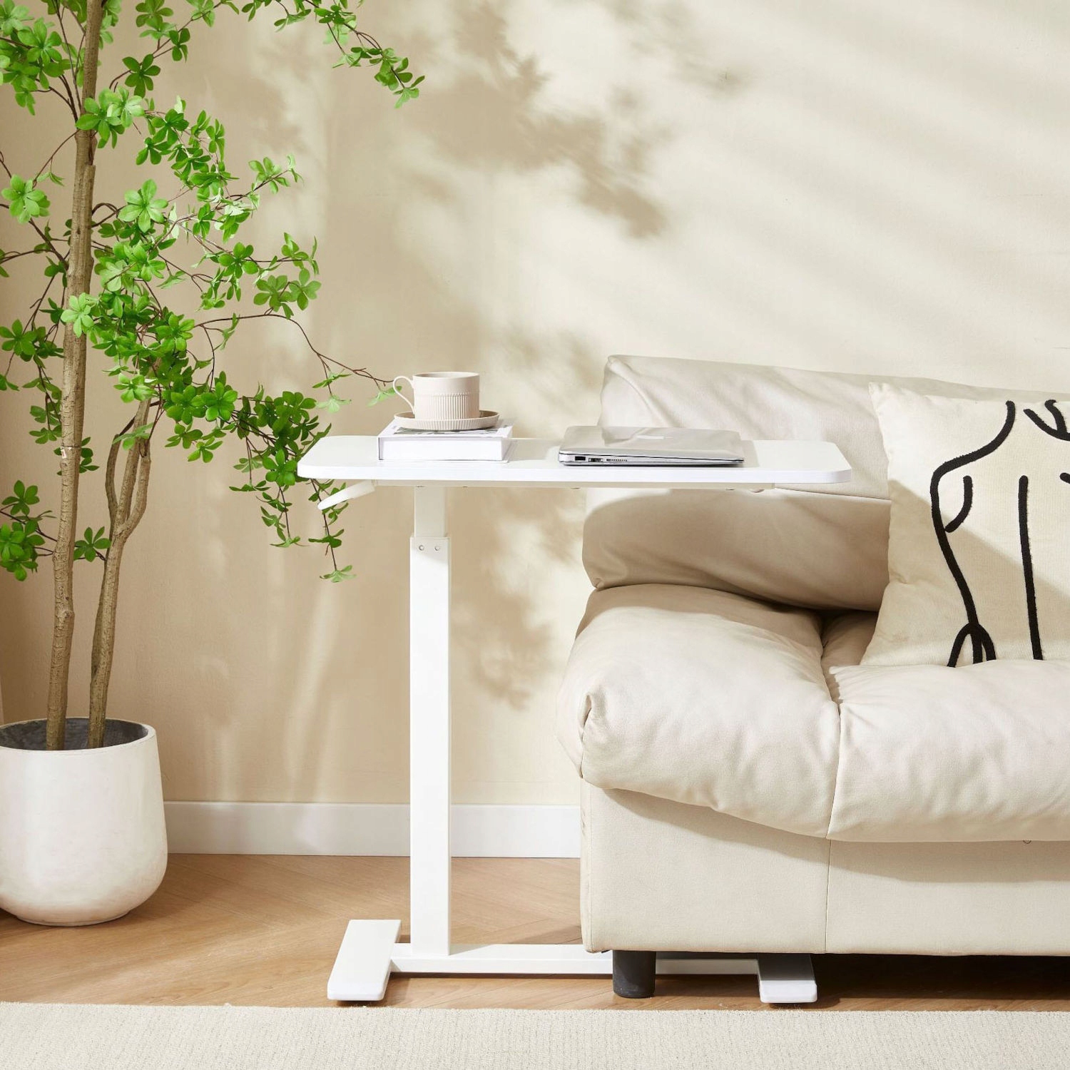 ŁAWA STOLIK PRZYŁÓŻKOWY KAWOWY POD LAPTOPA KOMPUTER REGULACJA WYSOKOŚCI Stan opakowania oryginalne