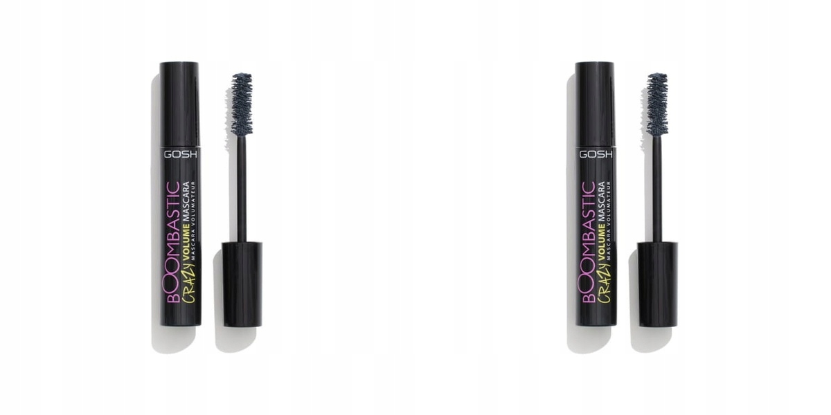 2x Gosh Tusz do rzęs Boombastic Crazy Mascara 004 Classic Grey