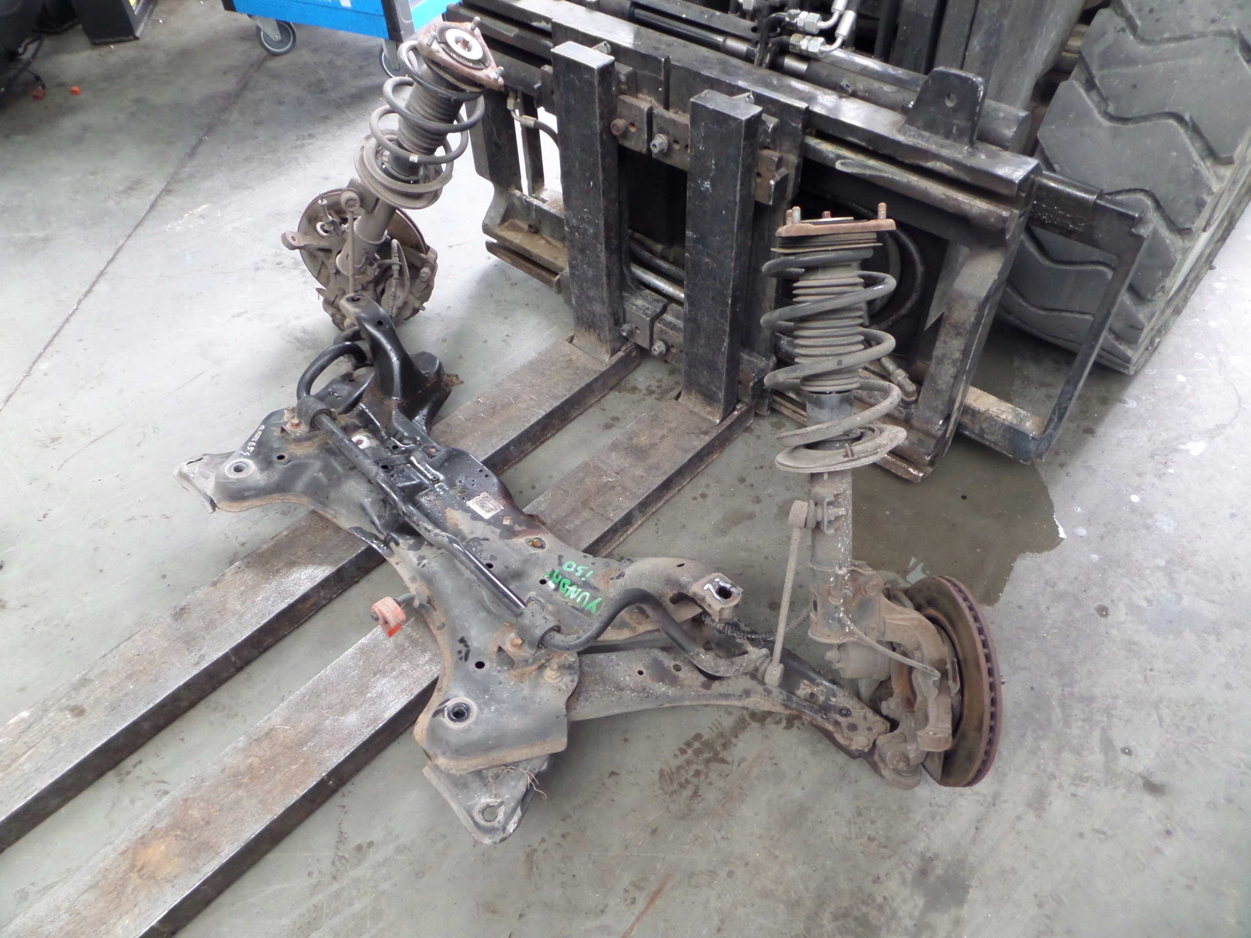 I30 II KIA CEED II axle beam front subframe suspension beam axle beam 62401-A6800