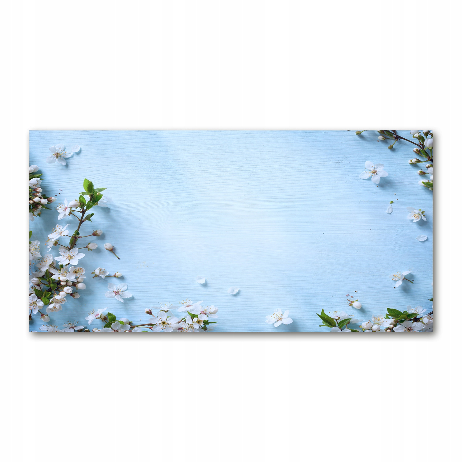 

Foto obraz duży akrylowy Kwiaty wiśni tło 140x70cm