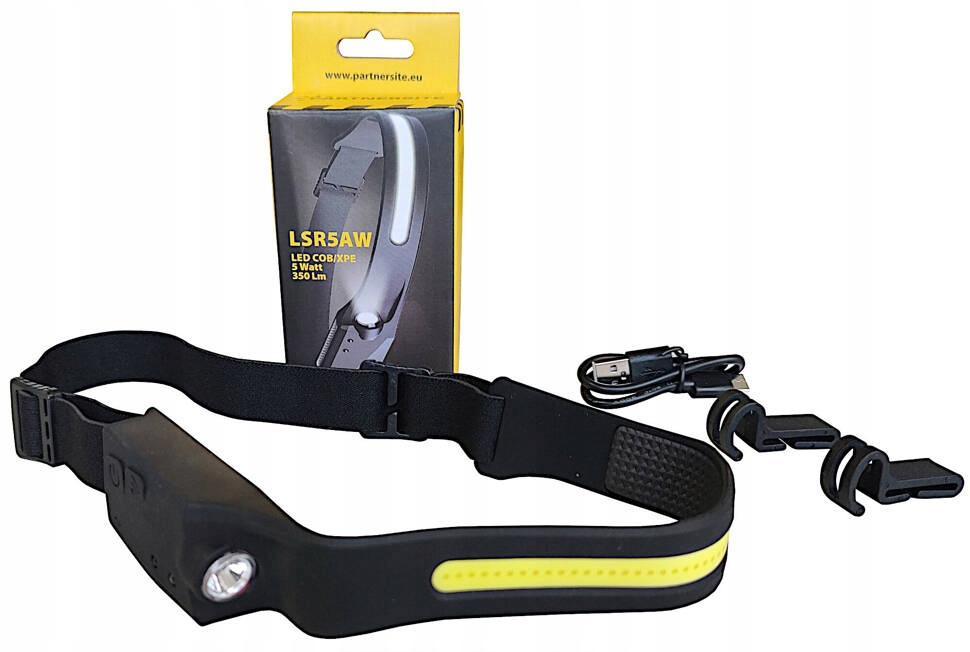 Latarka czołowa Partnersite 350 lm Led