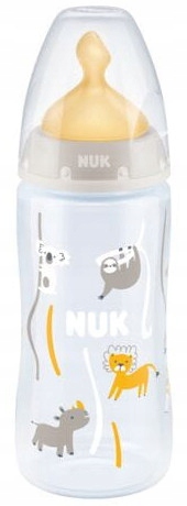 NUK First Choice+ BUTELKA 300ml. smoczek lateks 1M Kod producenta 741927