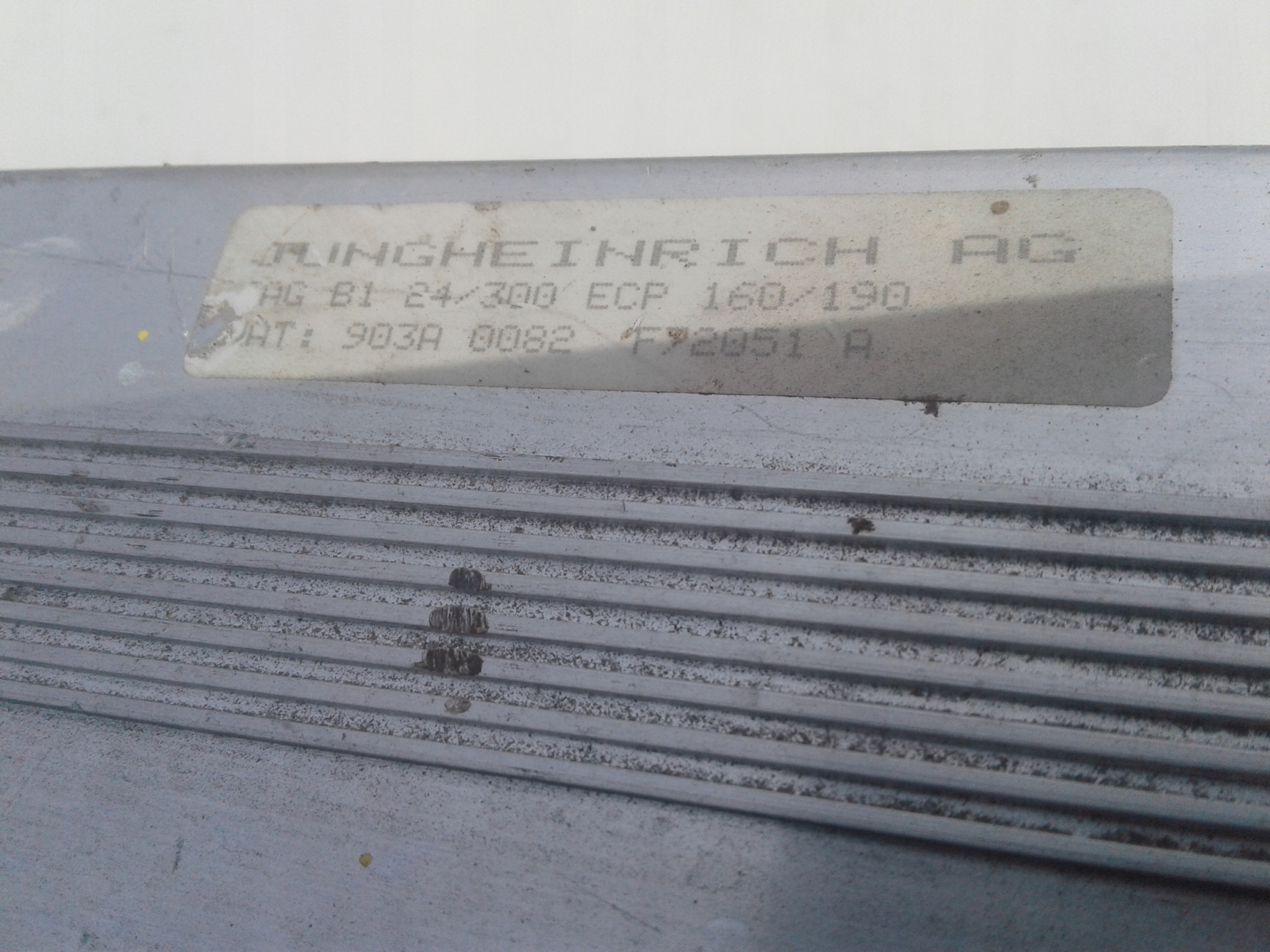 Sterownik jungheinrich JAG B124/300 ECP 160/190 Marka wózka Jungheinrich