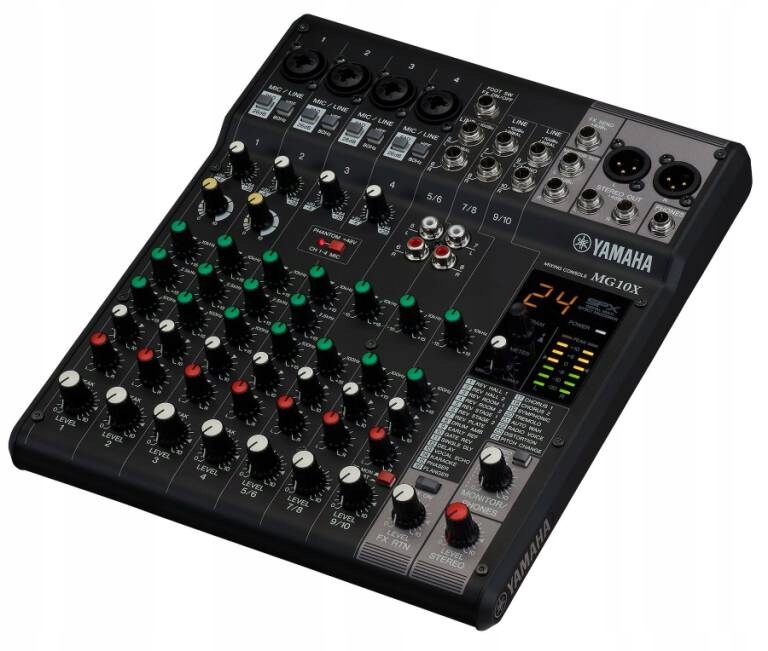 Yamaha MG10X CV Mikser Analogowy Audio Phantom Xlr Efekty