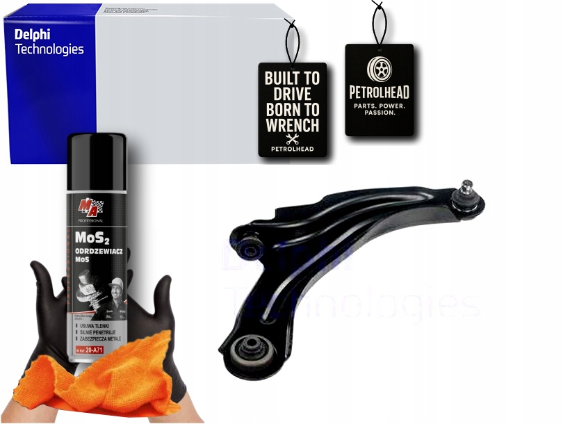 Rameno Odpružení Kola Přední Renault Clio IV Zoe 0 #Petrolhead Pro+ Kit1