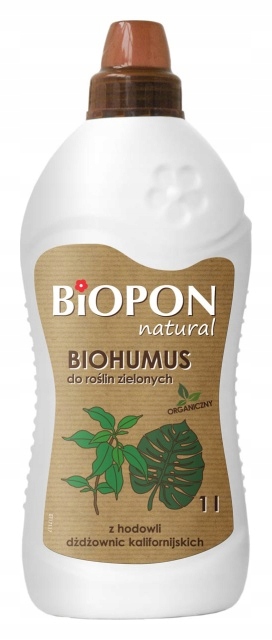 

Biopon Natural Biohumus Do Roślin Zielonych 1L