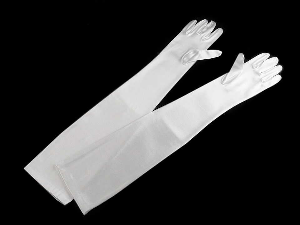 

Rękawiczki satynowe 40cm, 60cm