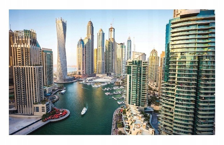 Fototapeta Město Dubaj Budovy Ložnice 254x184