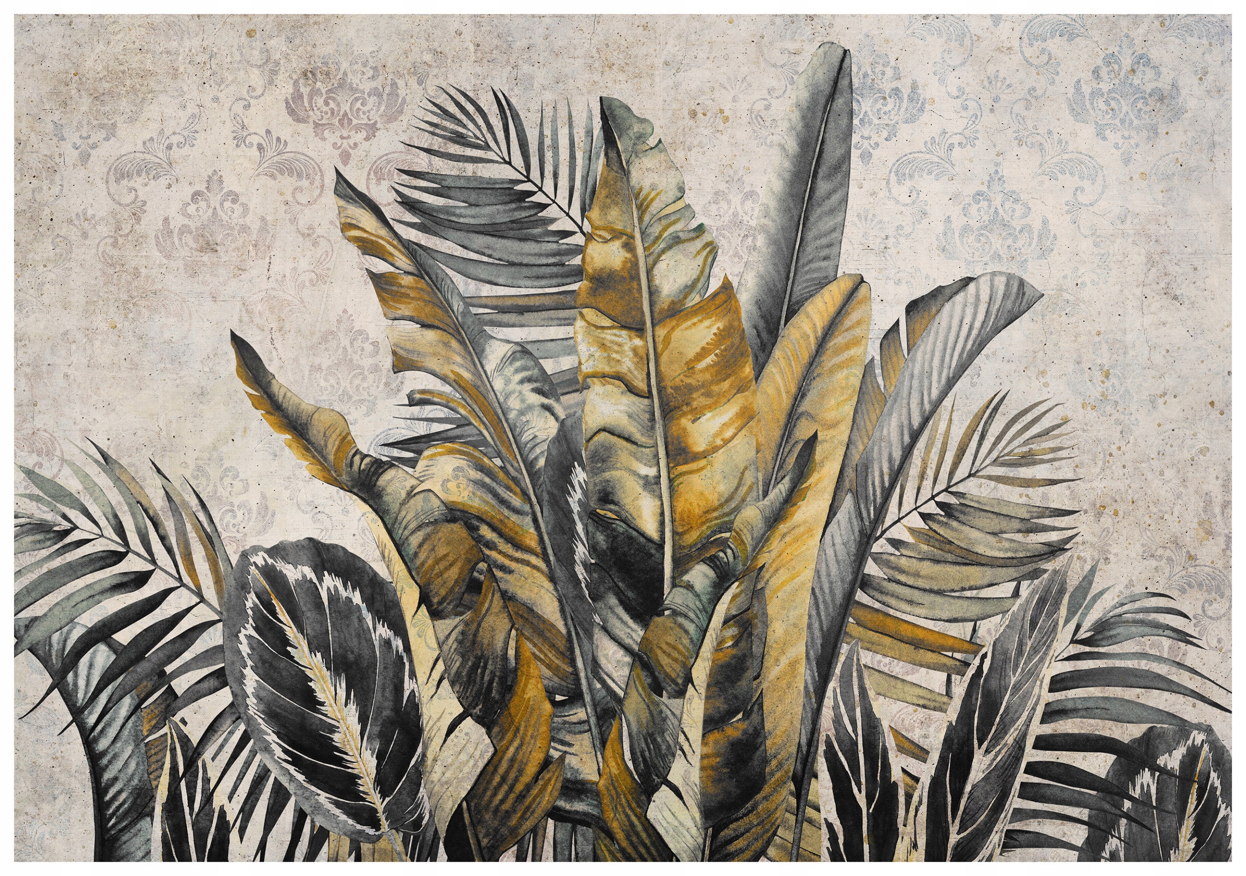 Fototapeta Tropické vinylové listy 520x318 Elegantný dizajn lepidlo