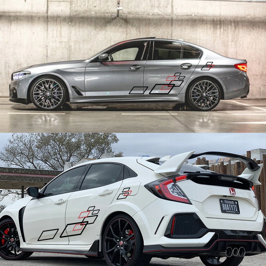 UNIWERSALNE NAKLEJKI TUNING AUTO SAMOCHÓD PASY Producent Inny