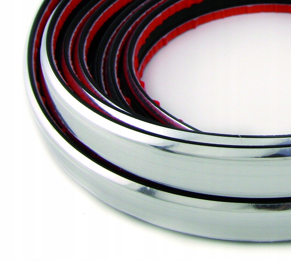 Listwa listwy ozdobna 30mm chrom 5 metrów rolka