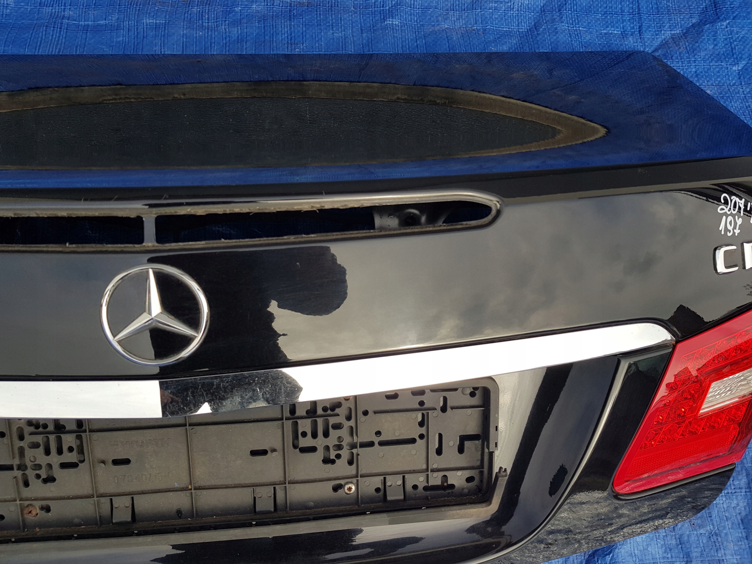 trunk door boot MERCEDES C207 W207 C197 197 COUPE