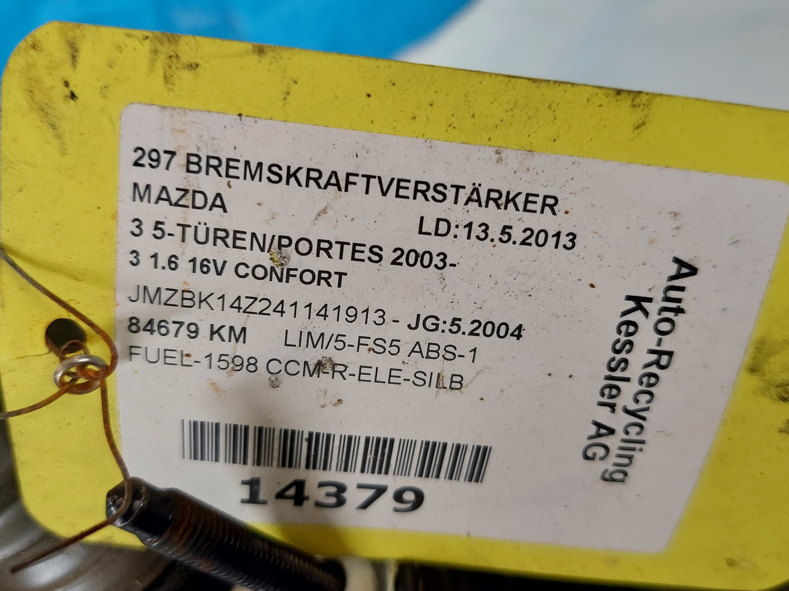 servo pump MAZDA 3 037863-6600 1.6 B