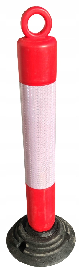 

Słupki drogowe uchylne elastyczne odblaskowe 80cm
