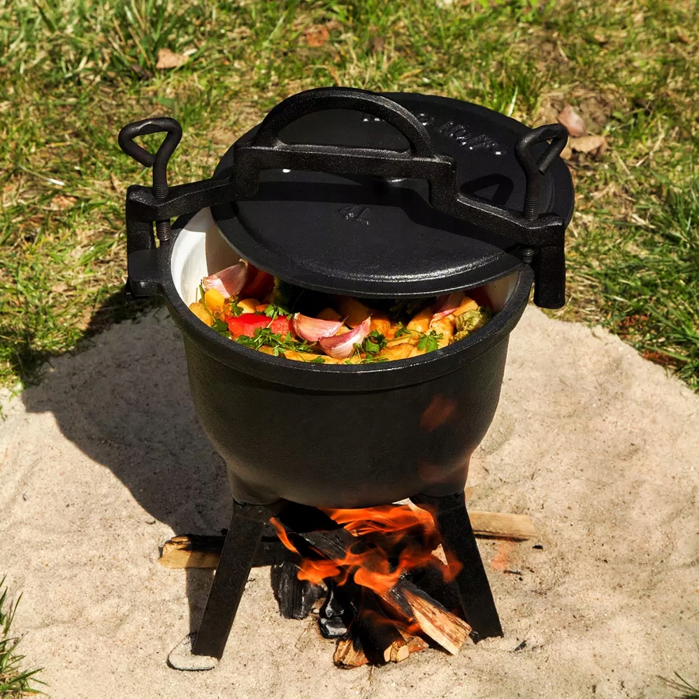 KOCIOŁEK MYŚLIWSKI ŻELIWNY EMALIOWANY 4L KINGHOFF Producent Kinghoff