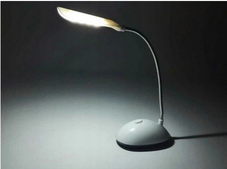 Lampka Biurkowa LED Szkolna na Biurko Nocna LAMPA DOTYKOWA STOJĄCA BIAŁY Szerokość produktu 5.5 cm