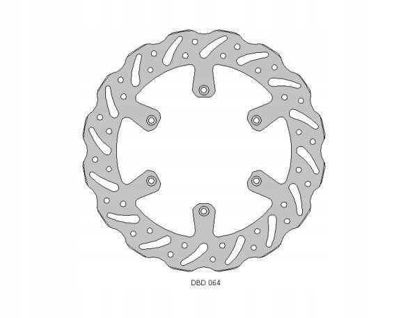Predný Brzdový Kotúč Yamaha Yz 125 17-21, Wrf/yz/yzf 250 15-21