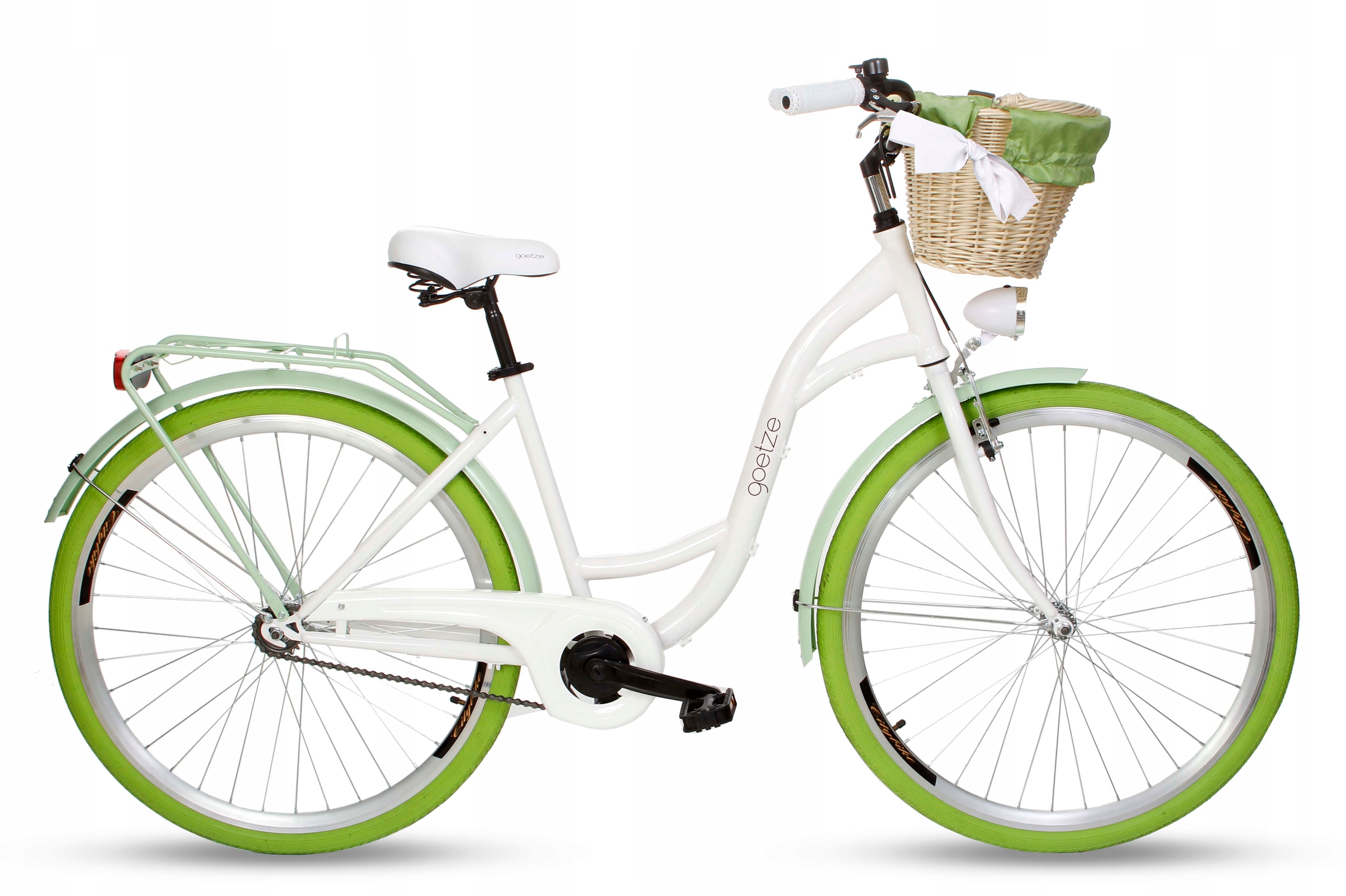 DAMSKI ROWER MIEJSKI 28 LEKKA DAMKA Goetze KOSZ Marka Goetze