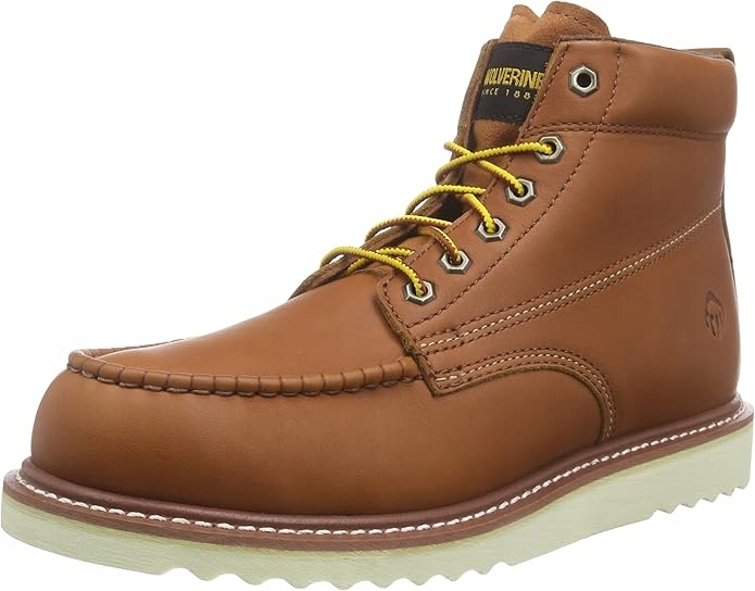 Wolverine Hnědé Kotníkové Boty Pánské Kožené Boty Se Zavazováním 36 6CA