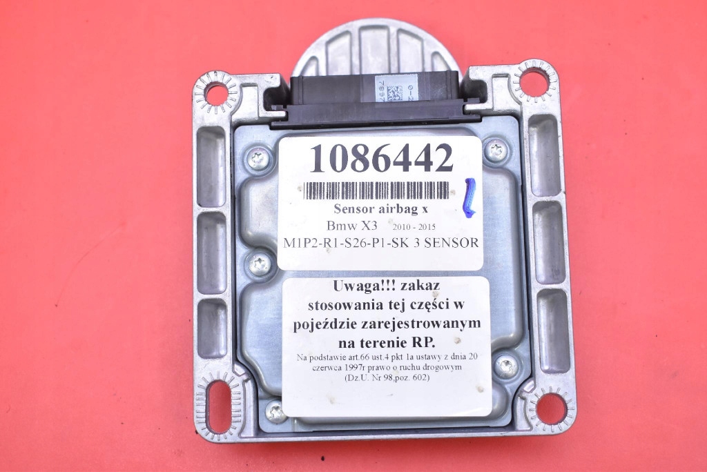 modulo SENSOR airbag airbag 6855990 BMW X3 F25 10-15