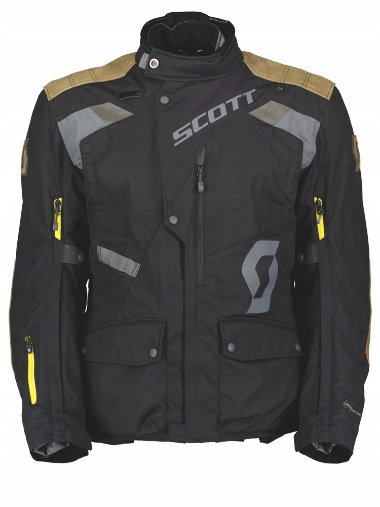 Kurtka motocyklowa Scott Dualraid Dryo czarna 2XL
