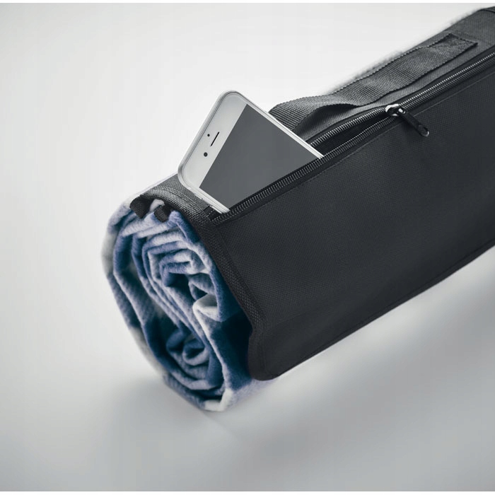 KOC PIKNIKOWY PLAŻOWY MATA Z IZOLACJĄ POLAROWY Wzór krata