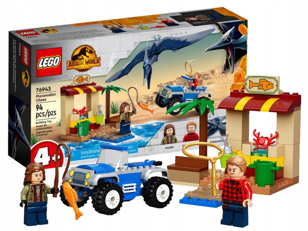 

Lego Jurassic World 76943 Pościg Za Pteranodonem