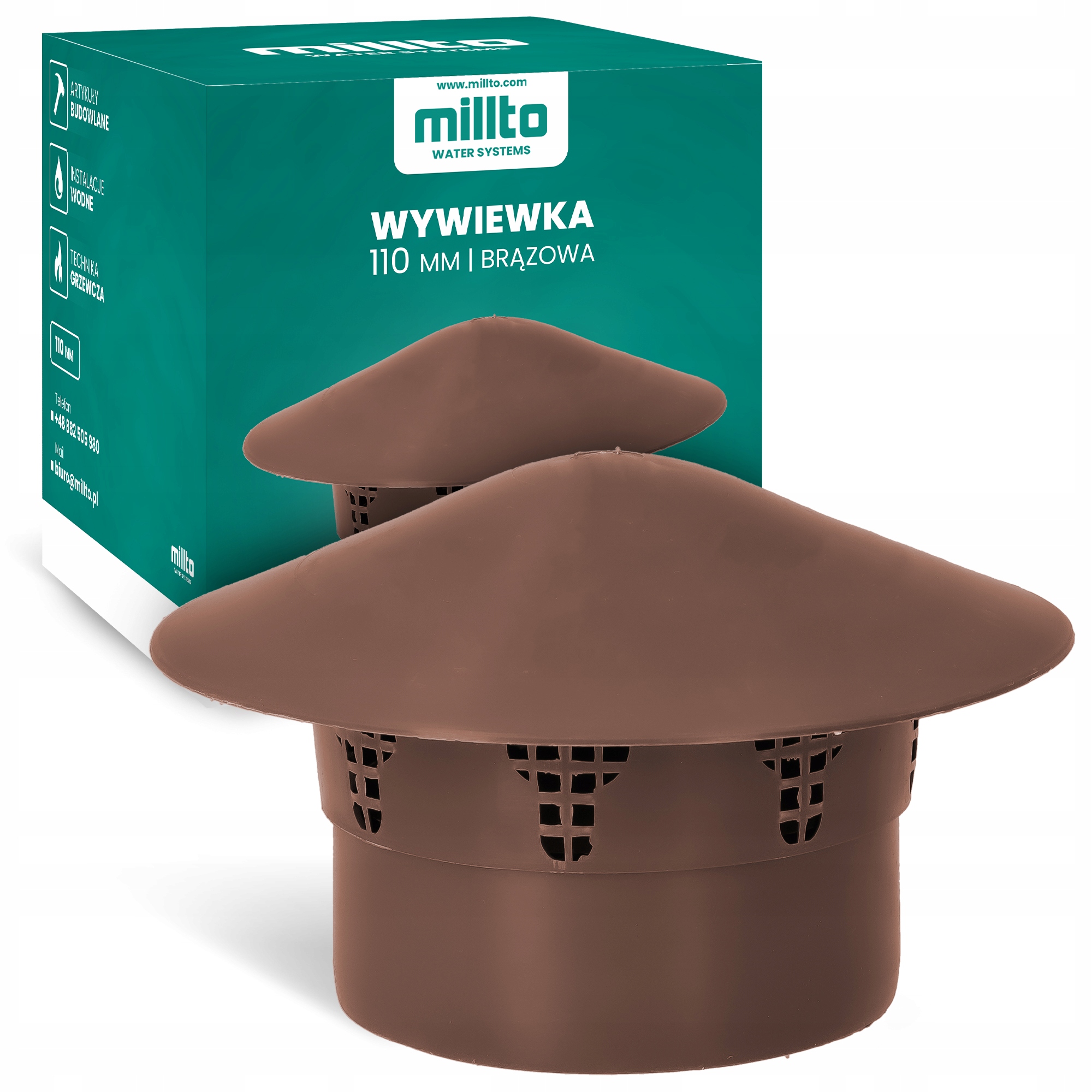 

Wywiewka kanalizacyjna Daszek Kominek 110 Pp