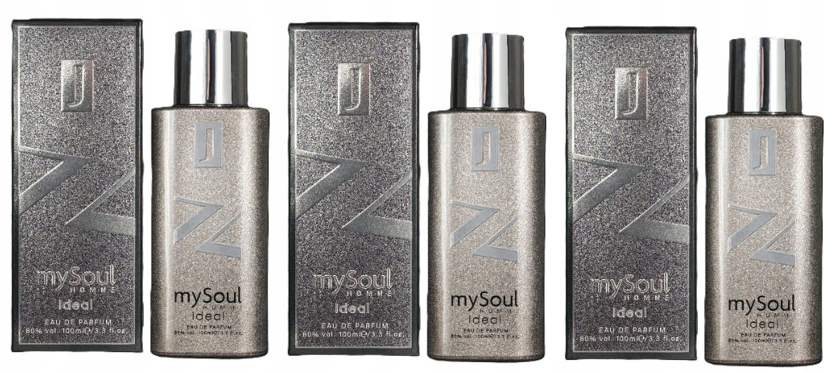 JFenzi mySoul Homme Ideal 3x100ml parfémovaná voda