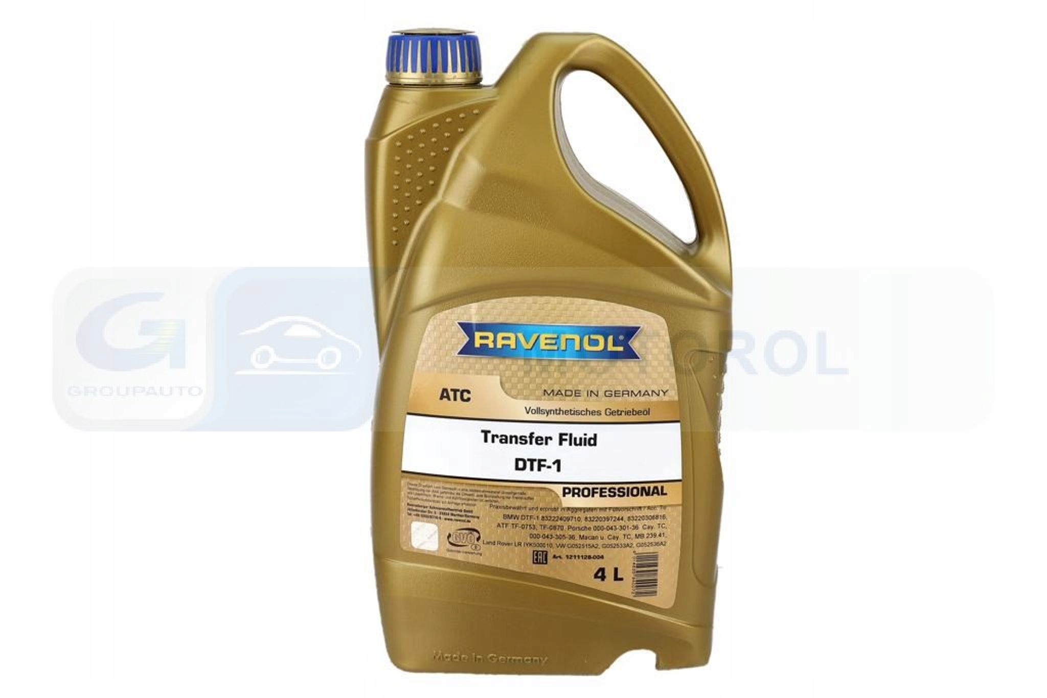 Olej ravenol transfer fluid tf 4l tf-0870 dtf-1 profesionálny l Dt 12111