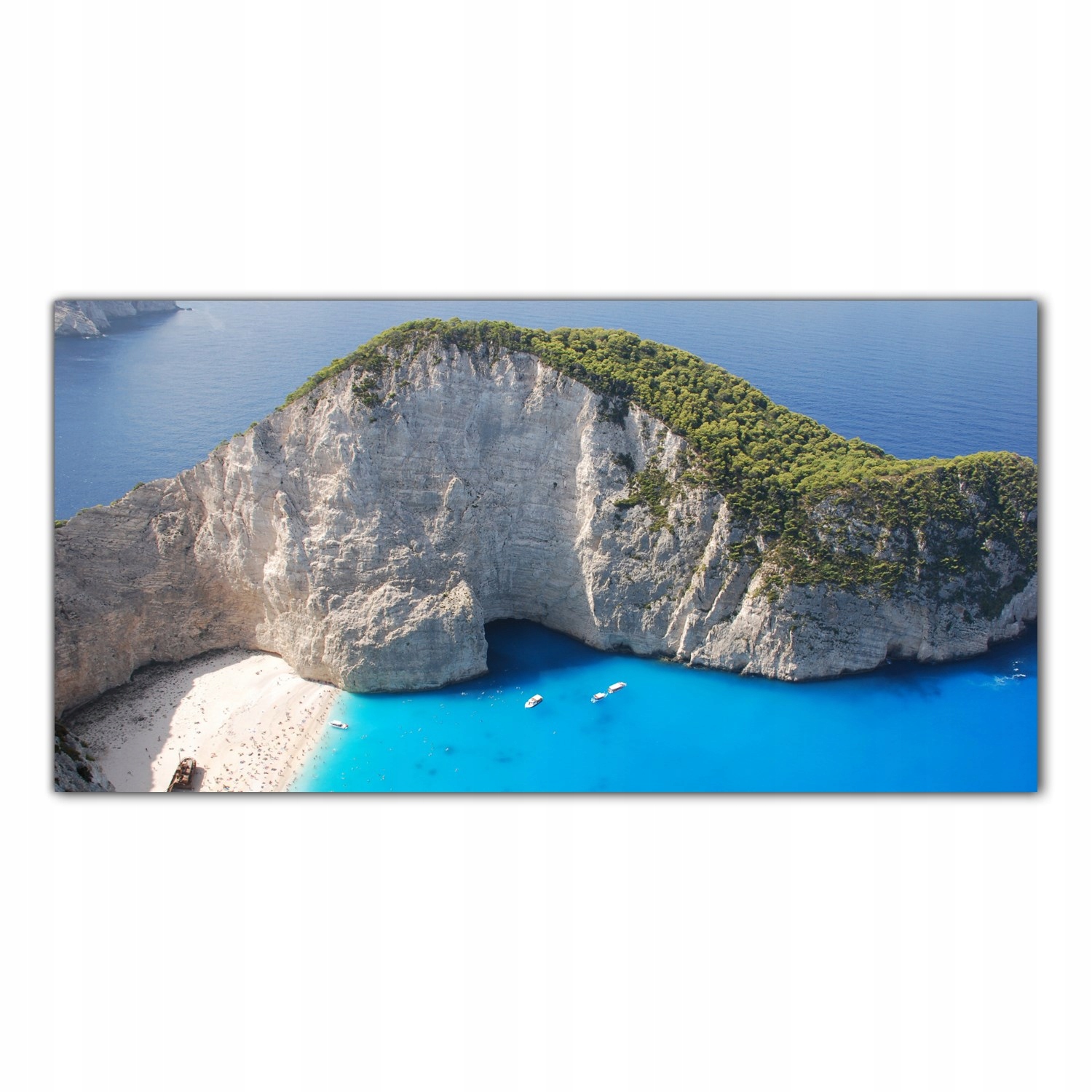 Zakynthos Řecko Město 120x60 Lacobel do kuchyně