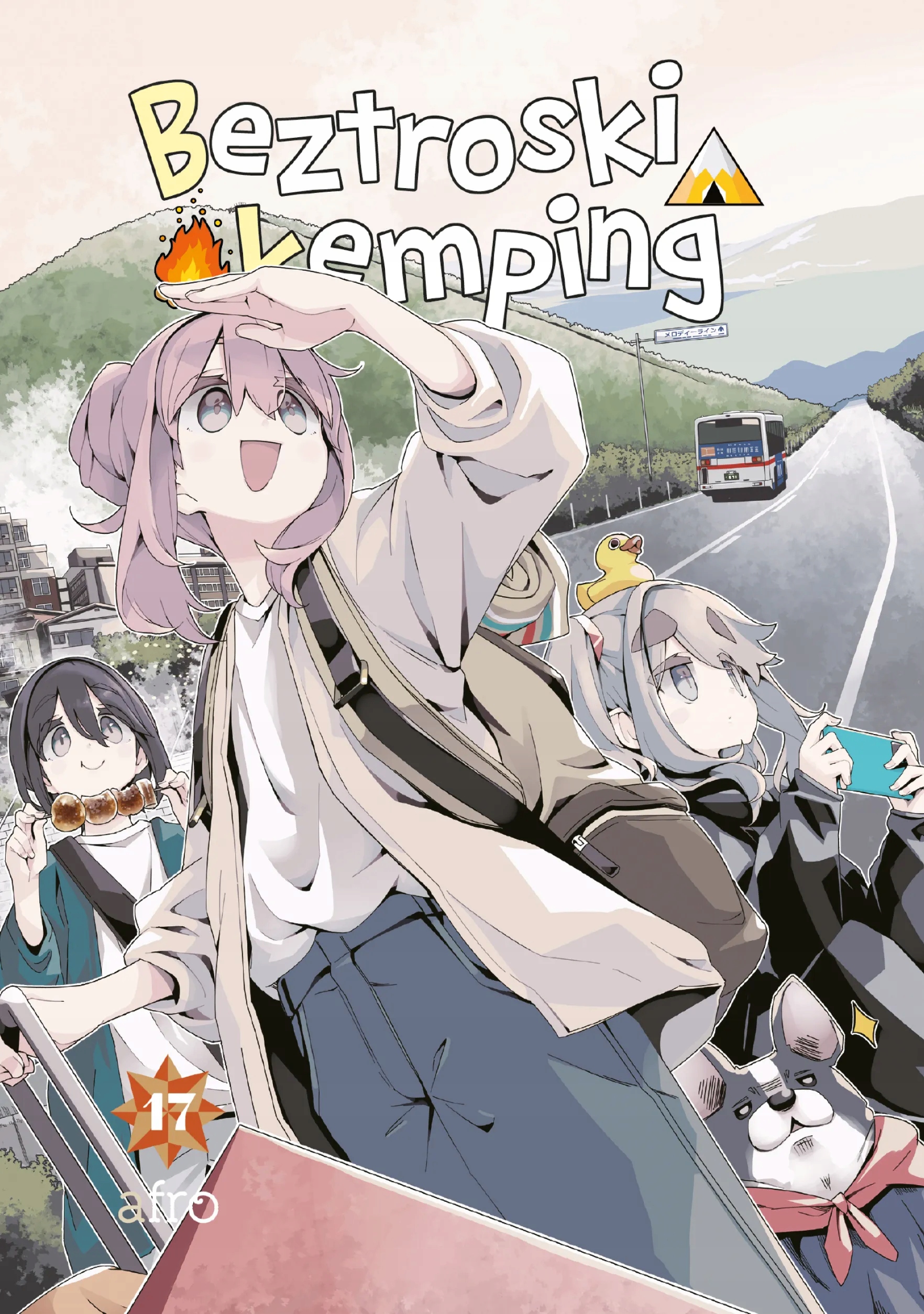 Beztroski Kemping 17 manga nowa Dango