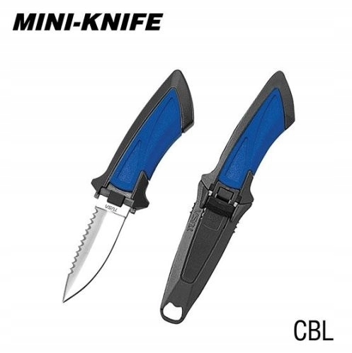 Nůž potápěčský Tusa Mini Knife FK-11 s tupou čepelí Cbl