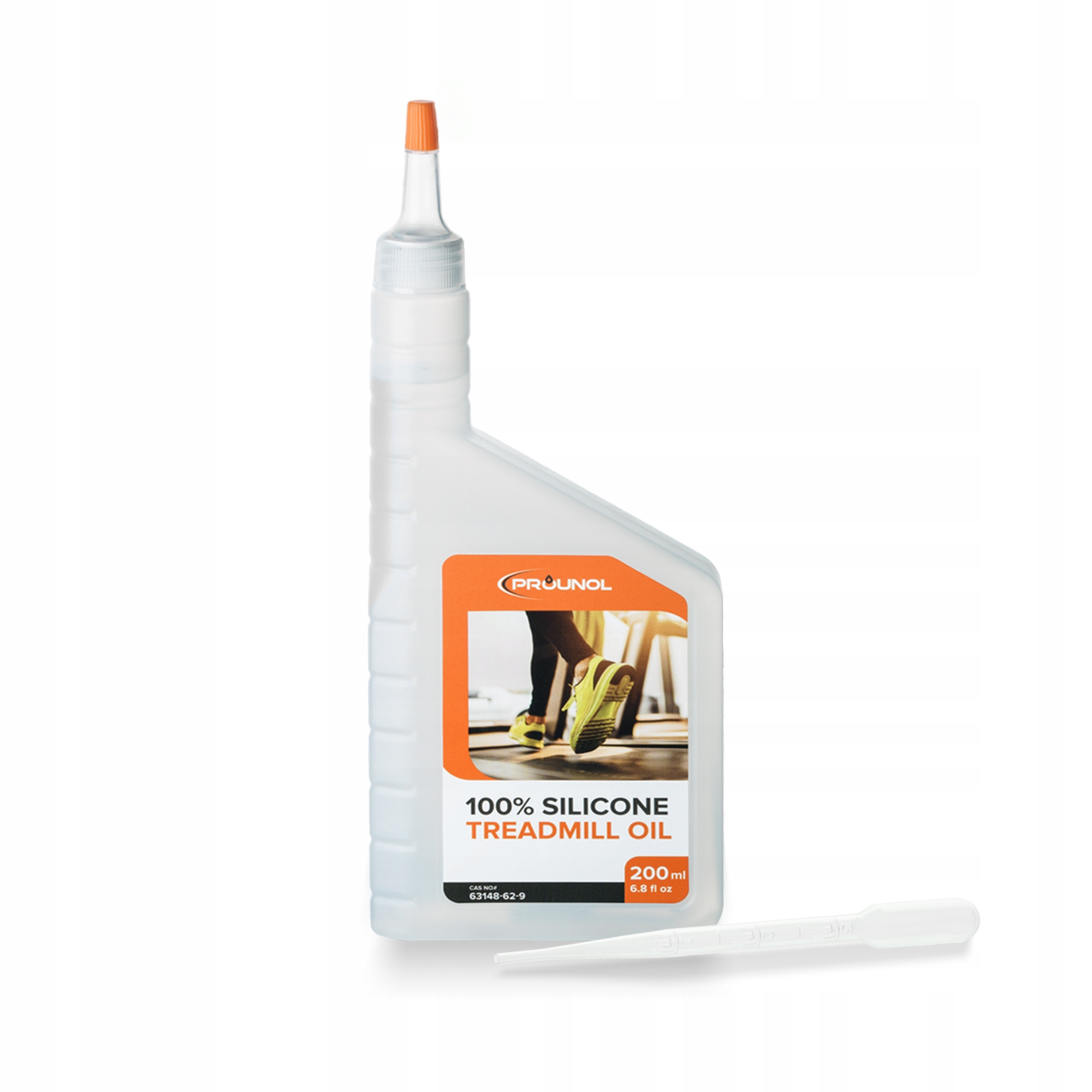 Olej do konserwacji bieżni Prounol 200 ml smar silikonowy 100% aplikator-Zdjęcie-0