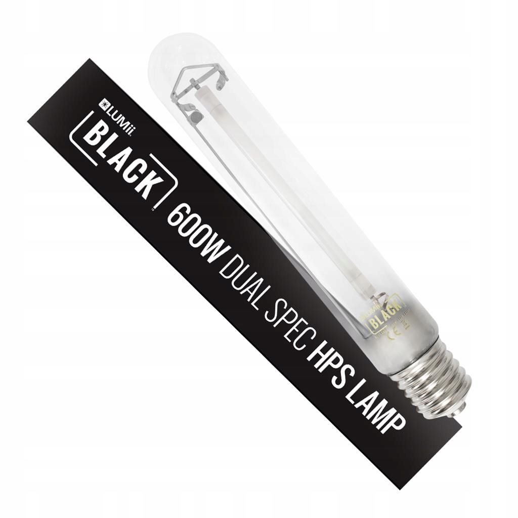 

Lampa żarówka Hps Lumii Black 600W dual 88tys lm