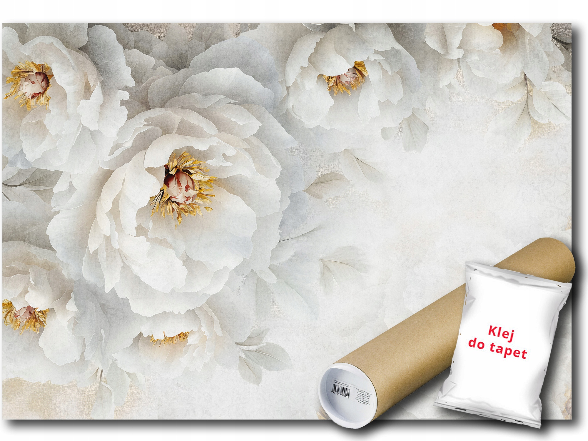 Fototapeta Vliesová Velké Bílé Květy Příroda Flóra 416x254 cm