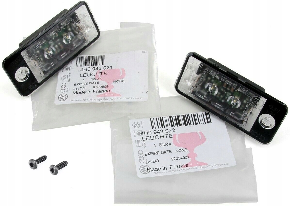 ЖАРІВКА НОМЕРНОГО ЗНАКУ РЕЄСТР ЛІВА AUDI A3 A5t A8 D4 Q7l + 3 інше продуктів